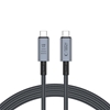 Picture of Tech-Protect Tech-Protect UltraBoost Max USB-C 4.0 / USB-C 4.0 PD 240W 8K 40Gbps 2m cable - gray