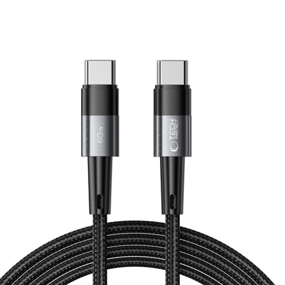 Attēls no Tech-Protect Tech-Protect UltraBoost USB-C / USB-C PD 60W 3A 2m cable - gray