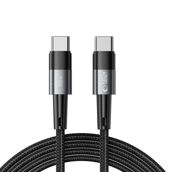 Picture of Tech-Protect Tech-Protect UltraBoost USB-C / USB-C PD 60W 3A 2m cable - gray