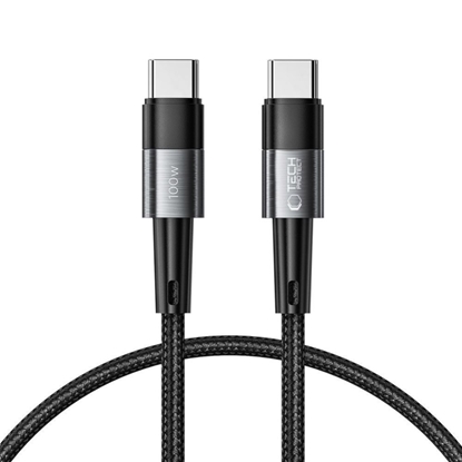 Attēls no Tech-Protect Tech-Protect UltraBoost USB-C / USB-C PD Cable 100W 5A 0.25m - Gray