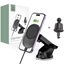 Attēls no Tech-Protect Universal Tech-Protect MM15W-V1 Car Phone Holder with MagSafe 15W Wireless Charger for Cockpit/Air Vent - Black