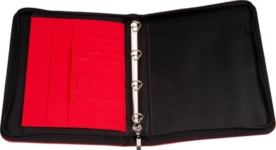 Picture of Teczka A4 609 czerwona na suwak