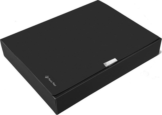 Picture of Teczka A4 box 55mm neon czarna