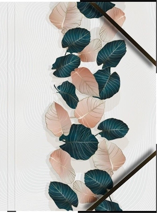 Picture of Teczka A4 kartonowa z gumk naron licie (6szt)