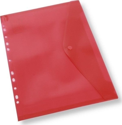Picture of Teczka A4 kopertowa z europerforacj czerwona