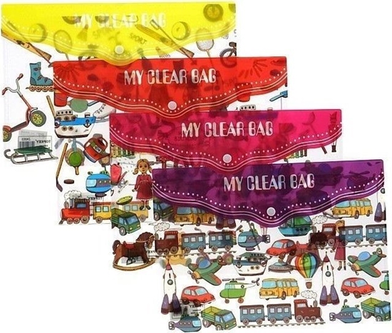 Изображение Teczka A4 plastikowa na nit zabawki (12szt)