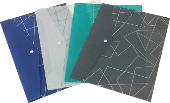 Picture of Teczka A4 plastikowa zapinana nitem (12szt)