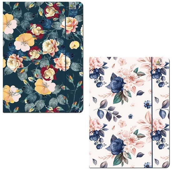 Picture of Teczka A4 z gumk Garden mix