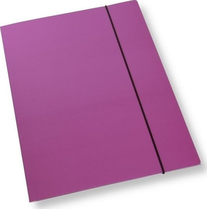 Picture of Teczka A4 z gumk lakier fioletowa 350gsm (10szt)