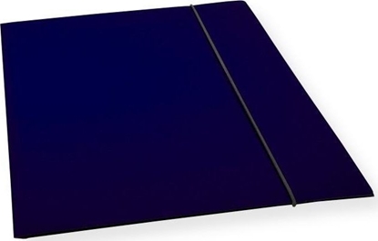 Picture of Teczka A4 z gumk lakier granatowa 300gsm (10szt)