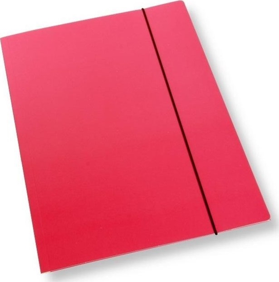 Picture of Teczka A4 z gumk lakier róowa 350gsm (10szt)