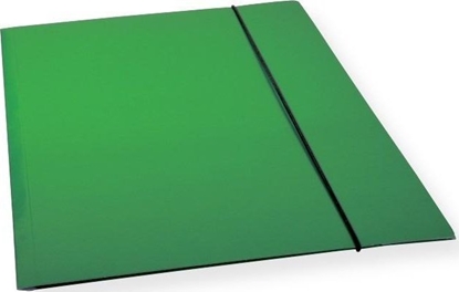 Picture of Teczka A4 z gumk lakier zielona 300gsm (10szt)