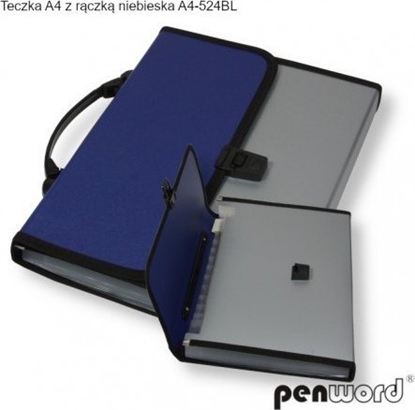 Attēls no TECZKA A4 Z RCZK NIEBIESKA A4-524BL