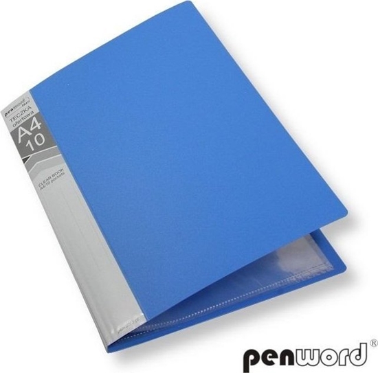 Picture of Teczka A4/10 ofertowa niebieska