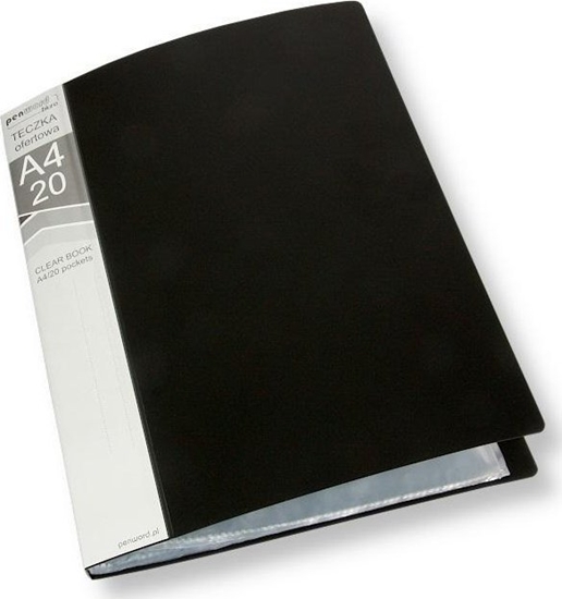 Изображение Teczka A4/20 ofertowa czarna