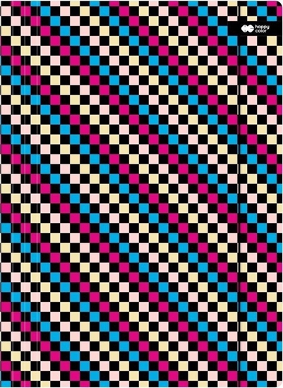 Picture of Teczka A4+ z gumk Skate szachownica HAPPY COLOR