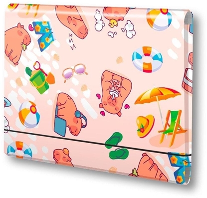 Picture of Teczka amana A4 na gumk Kapibara plaa PENMATE