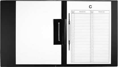 Attēls no Teczka do akt osobowych (b+w) czarna