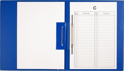 Attēls no Teczka do akt osobowych (b+w) niebieska