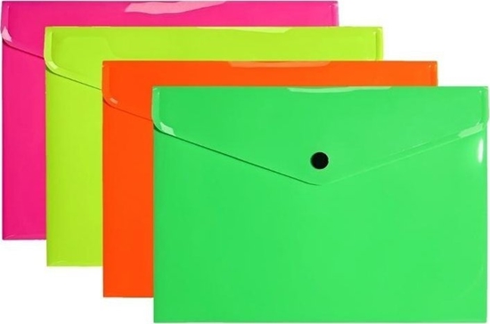Picture of Teczka koperta A5 PP neon (10szt)