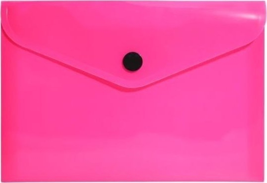 Picture of Teczka koperta A6 PP neon róowa