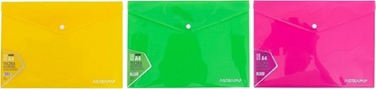 Picture of Teczka kopertowa A4 neon zatrzask mix ASTRAPAP