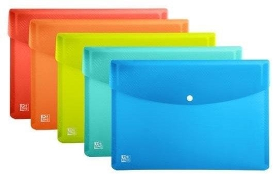 Изображение Teczka kopertowa A5 PP Urban przejrzysty (5szt)