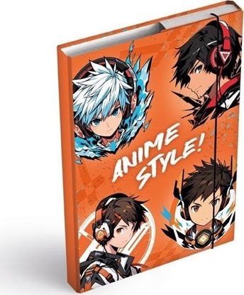 Изображение Teczka skrzydowa z gumk A5 Anime Style