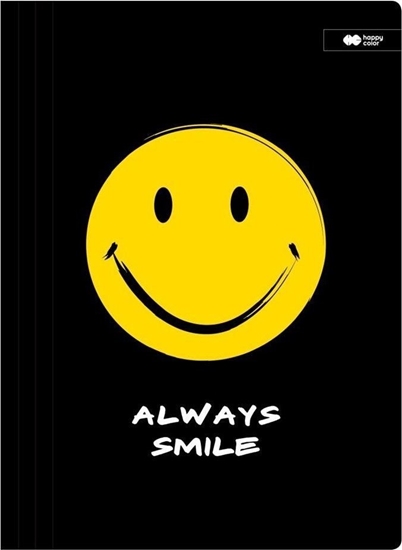 Picture of Teczka z gumk A+ Fun czarna HAPPY COLOR