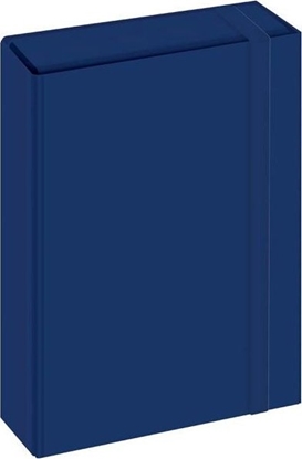 Picture of Teczka z gumk A4 TO Box ciemnoniebieska (PPP)