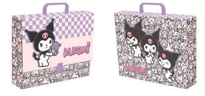 Attēls no Teczka z rczk A4 XL Kuromi pink