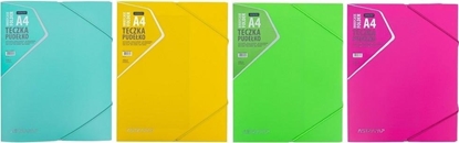 Picture of Teczka-pudeko z gumk PP neon mix ASTRA