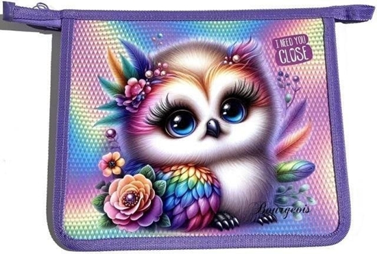 Picture of Teczka-torba A5+ zapinana na zamek Sówka