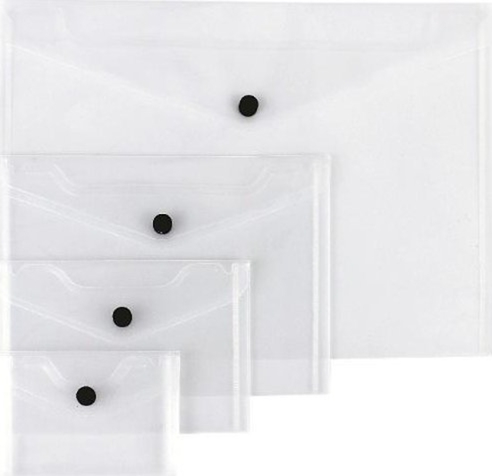 Picture of Teczki koperty PP przezroczyste komplet A4-A7