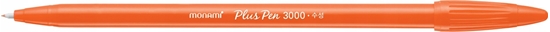 Picture of Teka Cienkopis Plus Pen 3000 pomaracz (12szt) MONAMI
