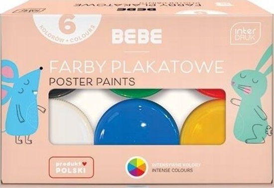 Picture of Teka Farby plakatowe 6 kolorów BB Kids