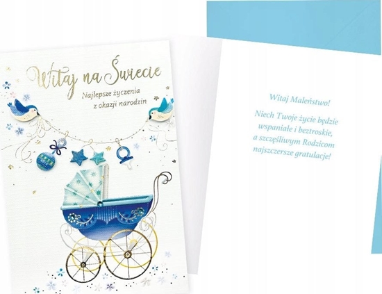 Picture of Teka Karnet B6 Narodziny (chopiec)