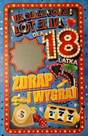 Picture of Teka Karnet Urodziny 18 mskie