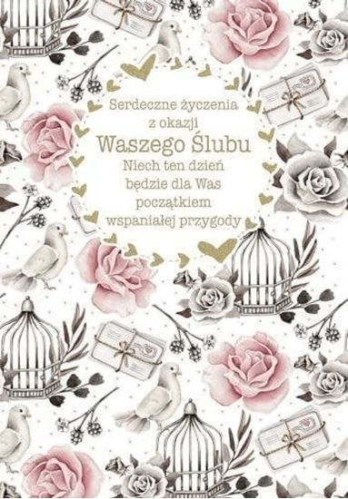 Picture of Teka Kartka okoliczno¶ciowa ¦lub