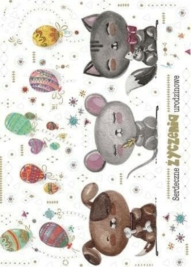 Picture of Teka Kartka okoliczno¶ciowa Urodziny