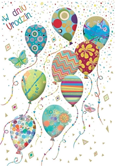 Picture of Teka Kartka okoliczno¶ciowa Urodziny