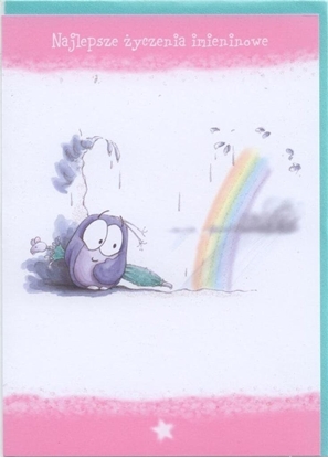 Attēls no Teka Kartka z sówk Bobble - yczenia imieninowe