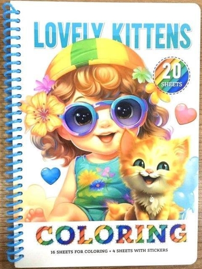 Picture of Teka Kolorowanka A5 koo 20 kartek Urocze kotki