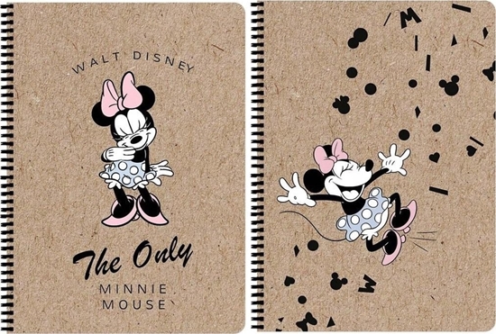 Picture of Teka Koozeszyt A4/80K kratka Minnie Mouse Kraft