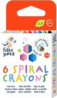 Picture of Teka Kredki spiralne - 6 kolorów