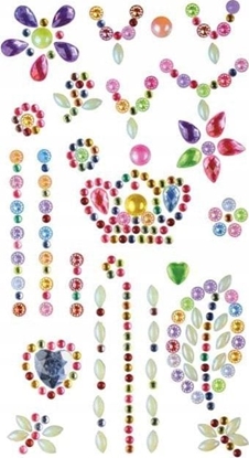 Picture of Teka Krysztaki samoprzylepne pastel mix