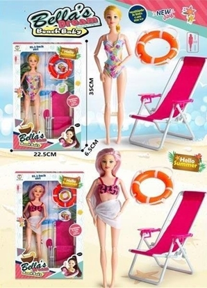 Attēls no Teka Lalka z akcesoriami plaowymi