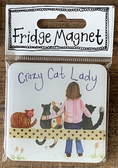 Изображение Teka Magnes FM219 Crazy Cat Lady Kociara