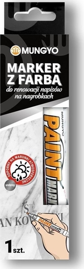 Picture of Teka Marker do renowacji nagrobków srebrny MUNGYO