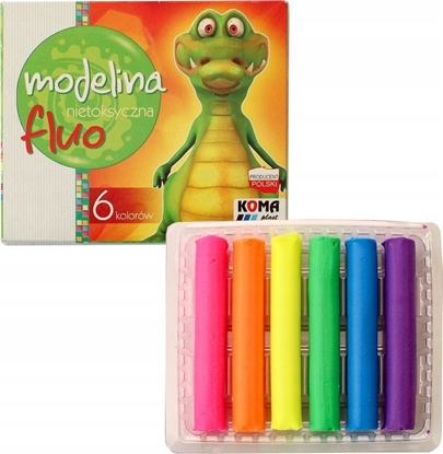 Picture of Teka Modelina fluo 6 kolorów